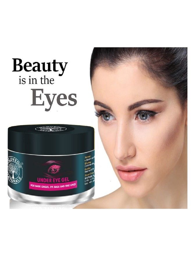 Under Eye Cream Gel For Dark Circles Puffiness Wrinkles And Bags 50G