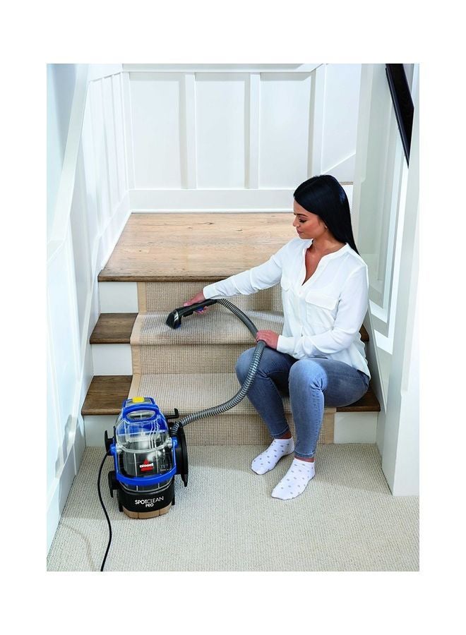 Portable Deep Cleaner Spotclean PRO AntiBac: Powerful Spot and Stain Cleaning, Portable Design - Ideal for Carpets and Upholstery 750 W 3386E Bossanova Blue / Titanium