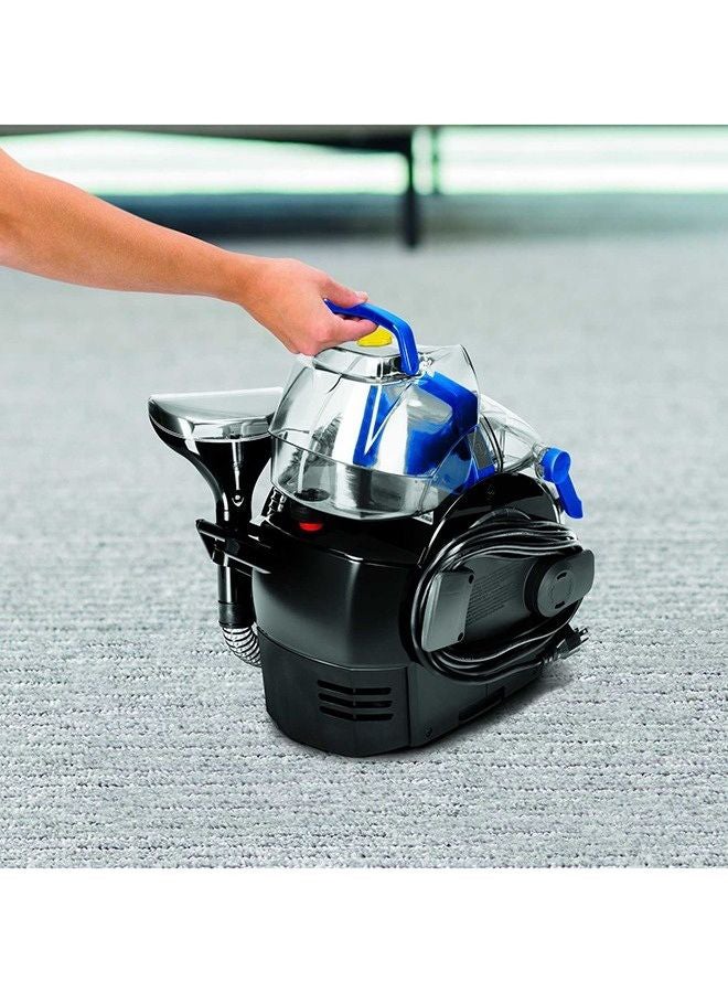 Portable Deep Cleaner Spotclean PRO AntiBac: Powerful Spot and Stain Cleaning, Portable Design - Ideal for Carpets and Upholstery 750 W 3386E Bossanova Blue / Titanium