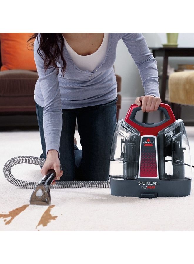 Proheat Vacuum Cleaner With Heatwave Technology and Multi-Purpose Brushes 330 W 36981 Black/Red