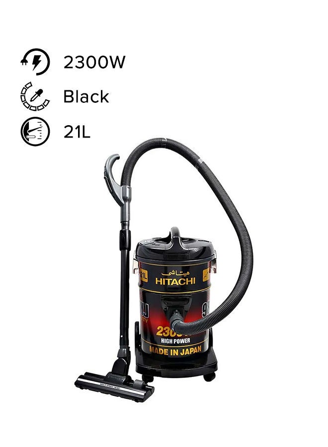 Can Type Vacuum Cleaner 21 L 2300 W CV9800YJ240BR Black