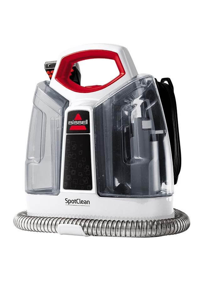 Portable Deep Cleaner Spot Clean Carpet & Upholstery Cleaner: Superior Stain Removal, Deep Reach Tool, Convenient Removable Tanks, Slim Design 1.1 L 330 W 3698E White/Red/Black