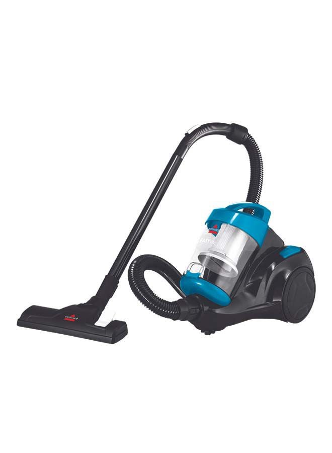 Zing Compact Canister Vacuum: Powerful Cyclonic Technology, Compact and Lightweight Design, Swivel Steering, Easy Empty Dirt Cup, Versatile Performance for Carpets and Hard Floors 2.5 L 1500 W 2155E Blue/Black