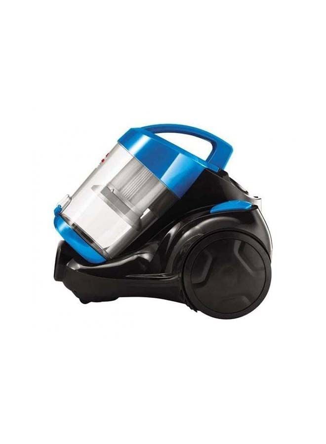 Zing Compact Canister Vacuum: Powerful Cyclonic Technology, Compact and Lightweight Design, Swivel Steering, Easy Empty Dirt Cup, Versatile Performance for Carpets and Hard Floors 2.5 L 1500 W 2155E Blue/Black