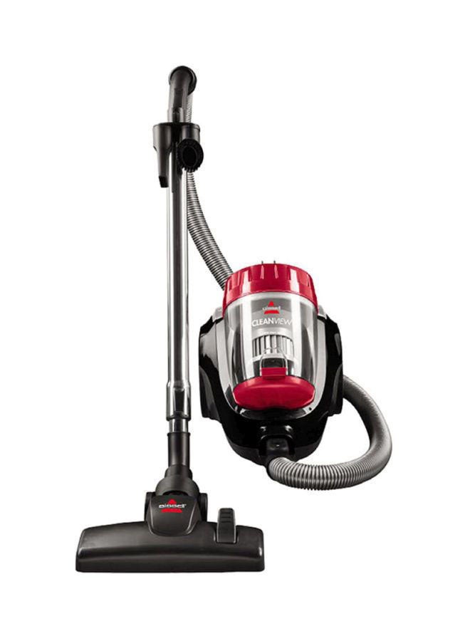 Canister CleanView Multicyclonic Vacuum Cleaner: Versatile Cleaning for Carpets and Hard Floors, Interchangeable Onboard Tools, Advanced Cyclone Technology, Multi-Level Filtration - Ideal for Carpets and Hard Floors 2.2 ml 2000 W 1994K Red/Grey/Black