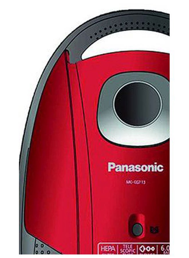 Canister Vacuum Cleaner 6 L 2000 W MC-CG713 Red/Grey