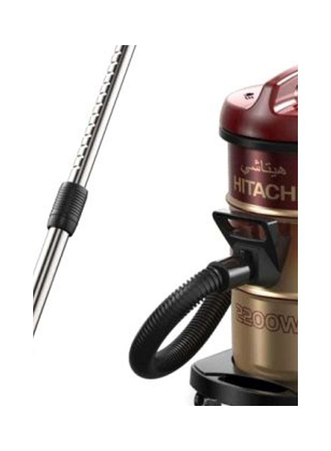 Canister Vacuum Cleaner 2200W 21 L 2200 W CV-960F SS220 Wine Red