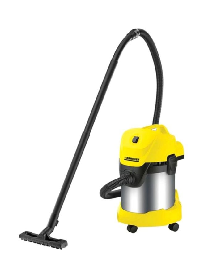 Wet And Dry Vacuum Cleaner 17 L 1000 W WD3 Premium Yellow/Silver/Black