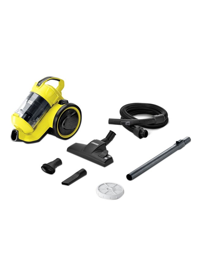 Vacuum Cleaner 0.9 L VC 3 Plus Yellow/Black