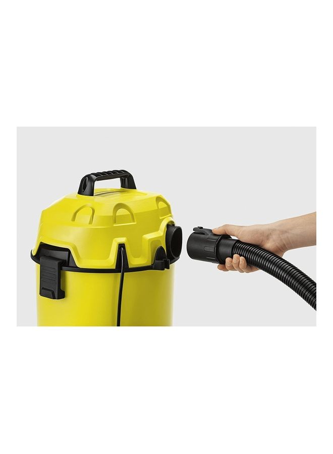 Canister Vacuum Cleaner, Min 1 year manufacturer warranty 1000 W WD1 Yellow