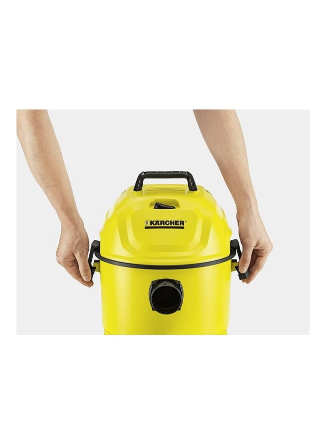 Canister Vacuum Cleaner, Min 1 year manufacturer warranty 1000 W WD1 Yellow