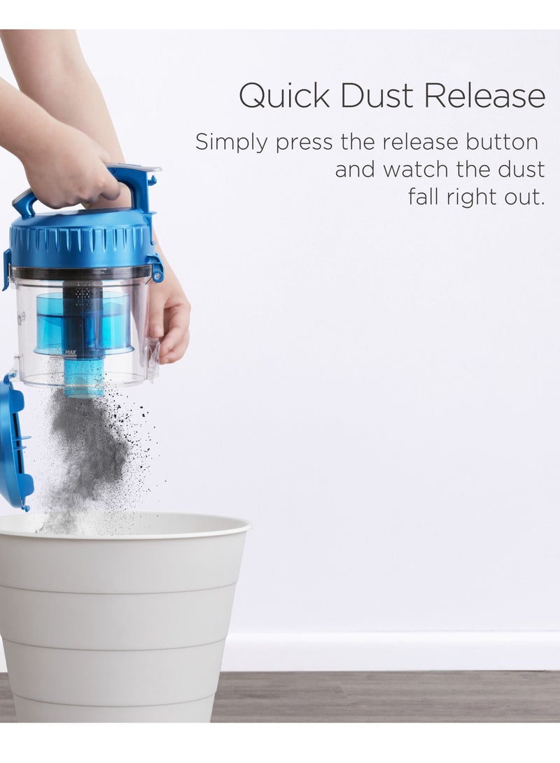 Eureka WhirlWind Bagless Canister Vacuum Cleaner, Lightweight Vac for Carpets and Hard Floors