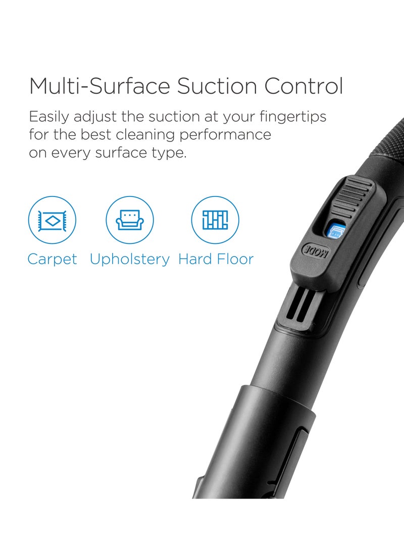 Eureka WhirlWind Bagless Canister Vacuum Cleaner, Lightweight Vac for Carpets and Hard Floors