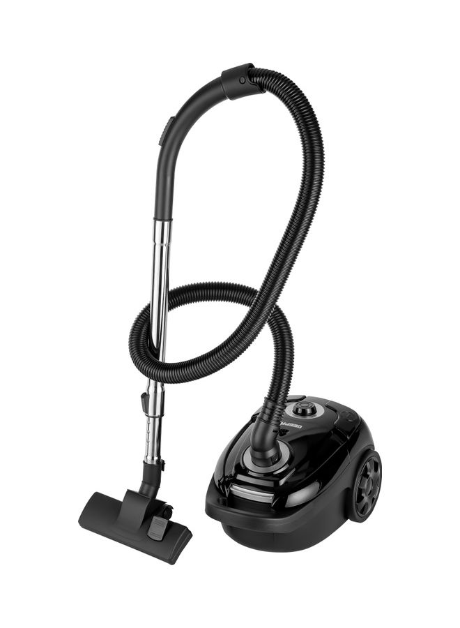 Vacuum Cleaner 3 L Dust Bag Capacity 5 M Cord Length Speed Control Function Powerful Suction And Low Noise Design Perfect For Home Office Apartments Pedal ON/OFF 2200 W GVC19033 Black