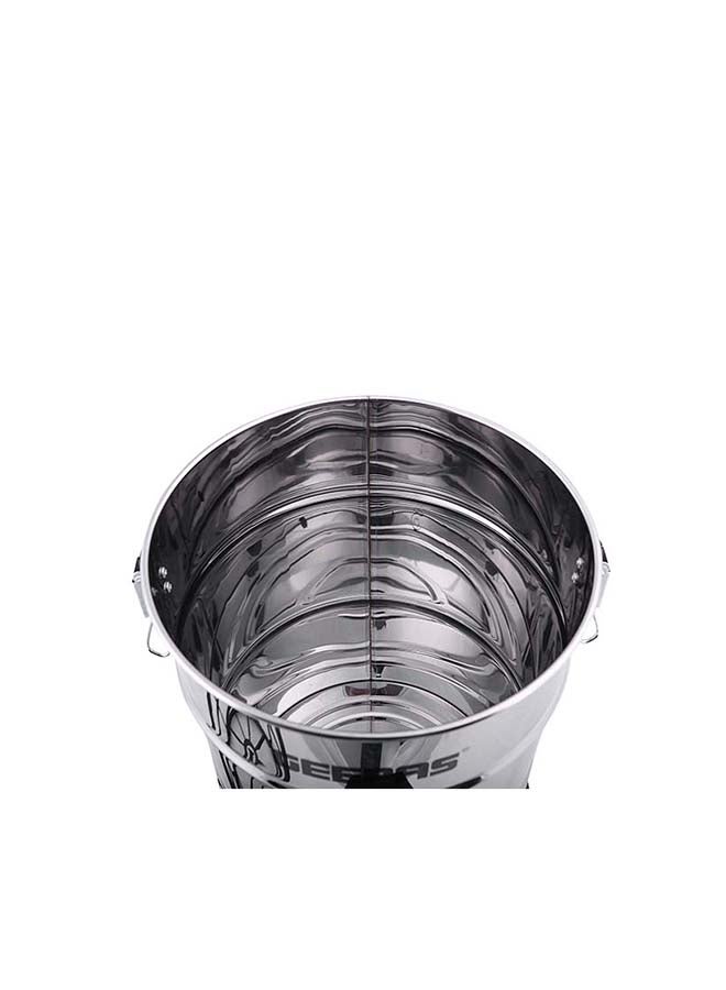 2-in-1 Blow and Dry Vacuum Cleaner, Powerful Copper Motor, Stainless Steel Tank - Dust Full Indicator - 2-Year Warranty 23 L 2300 W GVC2597 Silver/Black