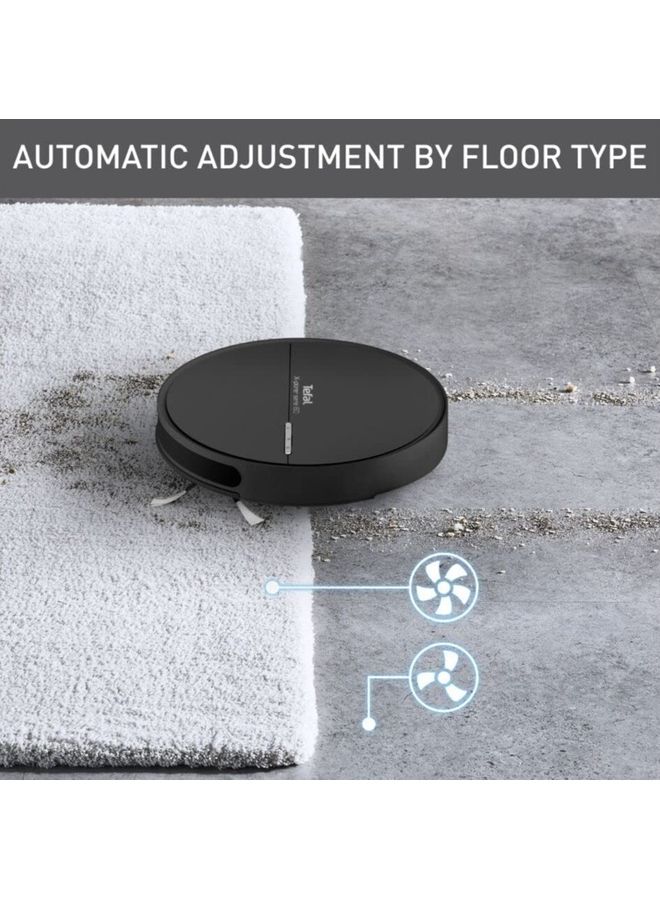 Robot Vacuum Cleaner | X-Plorer Series 60 | Smart Navigation | Ultra Thin and Compact | 4 in 1 Cleaning Action | Aqua Force Mop | Allergy Care | WiFi and Voice Assistant Compatible | 2 Years Warranty 0.4 L RG7445HO Black