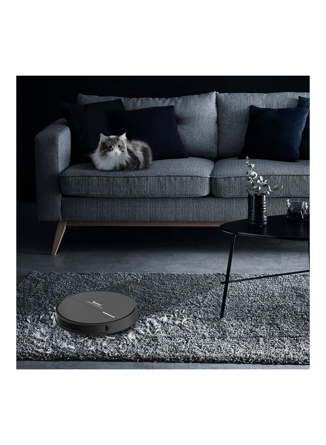 Robot Vacuum Cleaner | X-Plorer Series 60 | Smart Navigation | Ultra Thin and Compact | 4 in 1 Cleaning Action | Aqua Force Mop | Allergy Care | WiFi and Voice Assistant Compatible | 2 Years Warranty 0.4 L RG7445HO Black