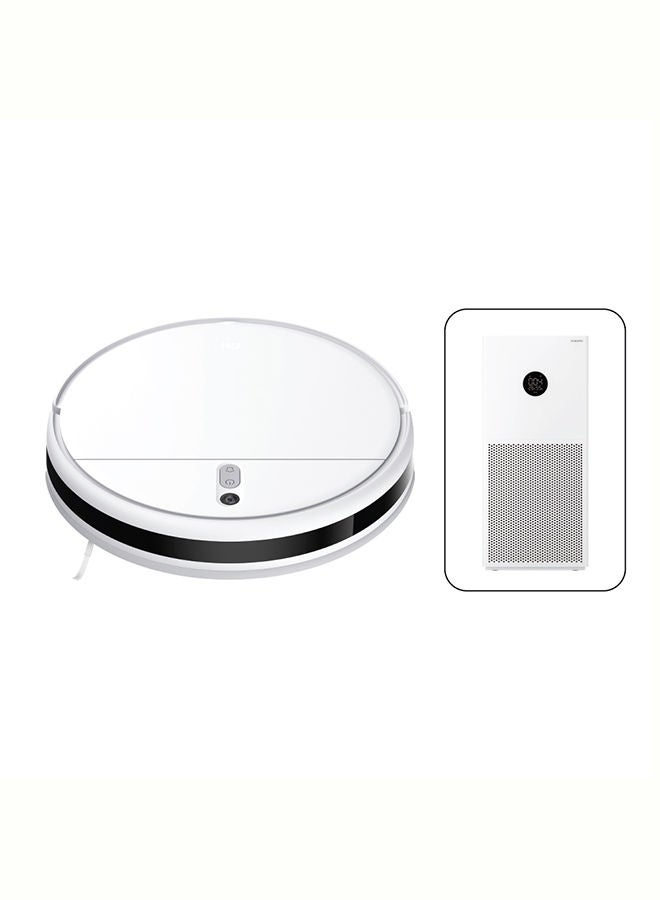 MI Home Vacuum Mop 2 Lite With Remote Control  & Xiaomi Smart Air Purifier 4 Lite 450 L 35 W MJSTL+AC-M17-SC White