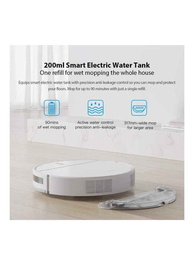 Robotic Vacuum Cleaner 40 W RVS5-WH0 White