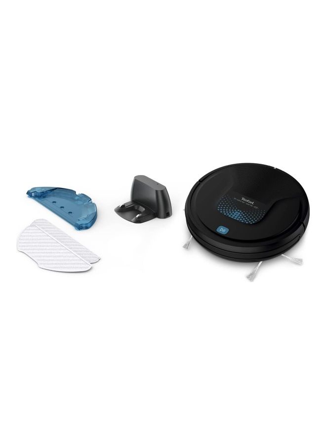 Robot Vacuum Cleaner | X-Plorer Series 45 | active motorized brush | aqua power system | Mop | advanced sensors | durable lithium-ion battery |  2 Years Warranty RG8275HO Black