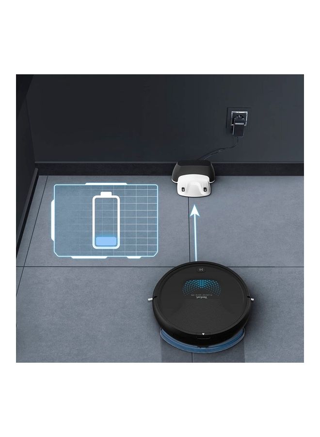 Robot Vacuum Cleaner | X-Plorer Series 45 | active motorized brush | aqua power system | Mop | advanced sensors | durable lithium-ion battery |  2 Years Warranty RG8275HO Black