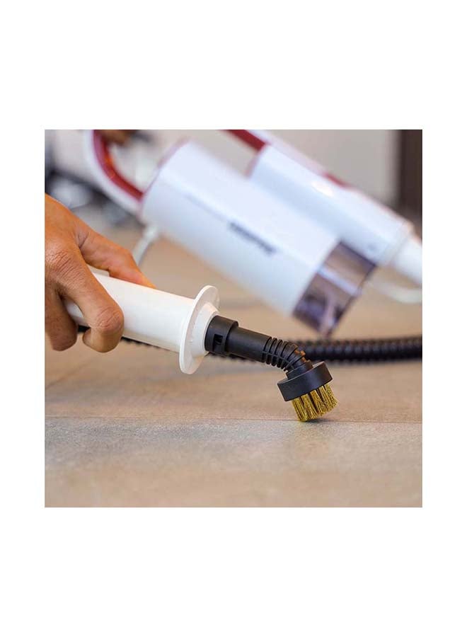 5 in 1 Electric Multi Functional Steam Mop With Jet Volume 20g/Minute, Removable Water Tank, 5- Meter Extra Long Power Cord, Highly Durable & Ergonomic Handheld Stick 1550.0 W GSM63045 White