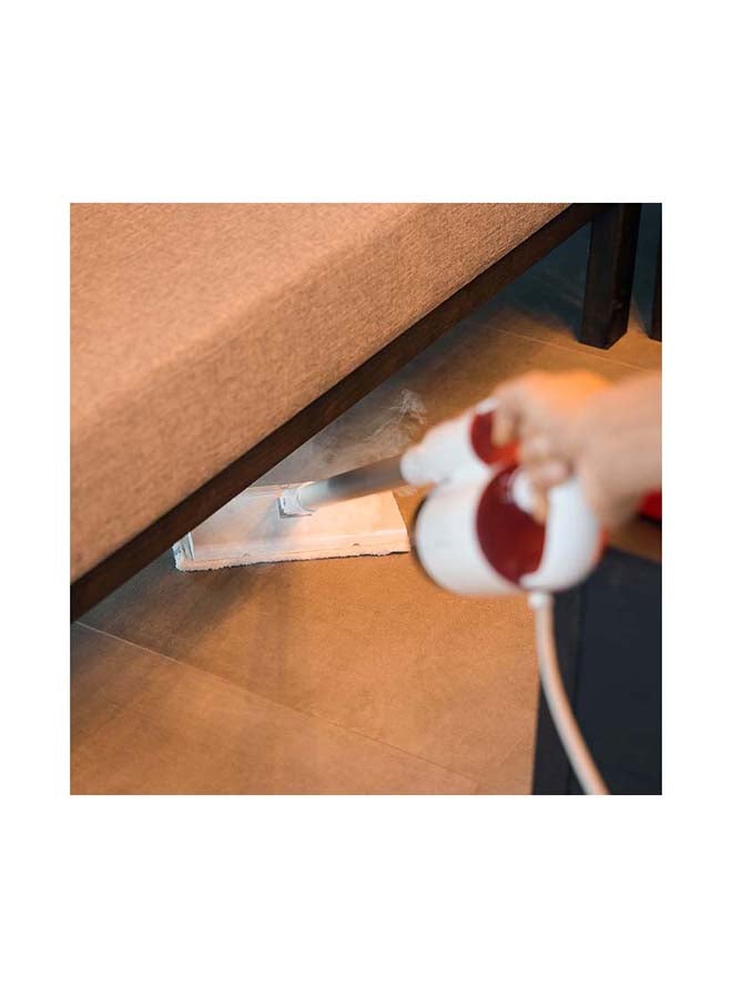 5 in 1 Electric Multi Functional Steam Mop With Jet Volume 20g/Minute, Removable Water Tank, 5- Meter Extra Long Power Cord, Highly Durable & Ergonomic Handheld Stick 1550.0 W GSM63045 White