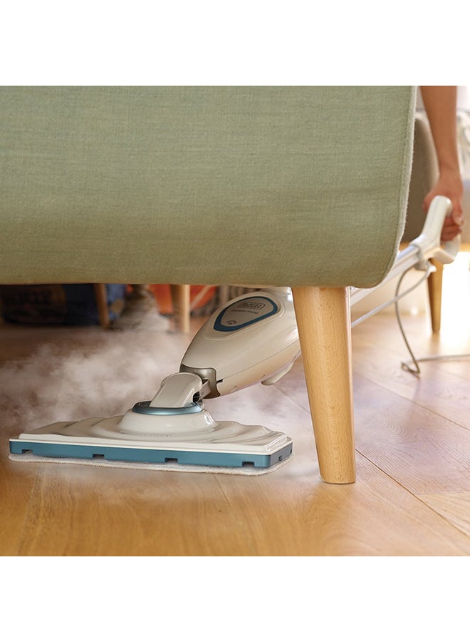 Steam Mop with Superheated Steam, Swivel Head and Microfiber Pad 1300 W FSM1605-B5 Grey/White