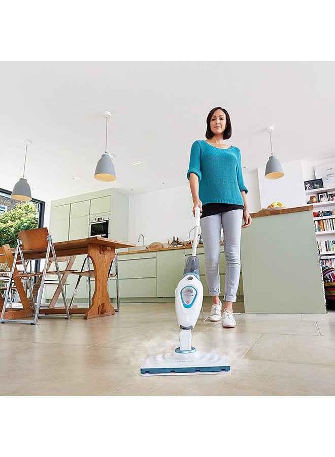 Steam Mop with Superheated Steam, Swivel Head and Microfiber Pad 1300 W FSM1605-B5 Grey/White