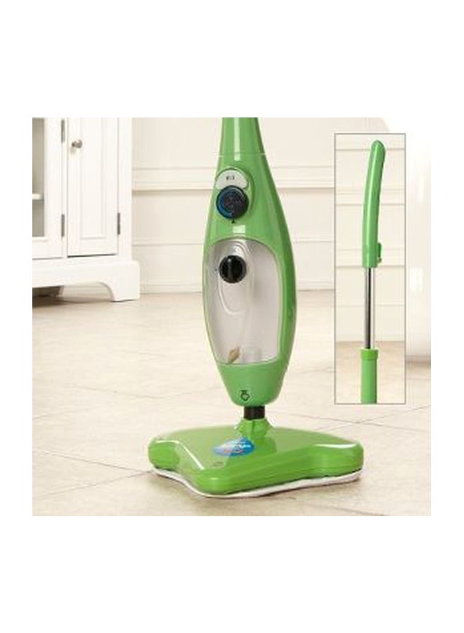 5-In-1 Portable Steam Mop Cleaner h2o Green/Clear/White