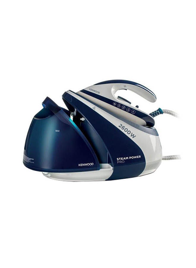 Steam Generator Iron with Boiler, 7 bar, Up to 600g/min steam shot 1.8 L 2600 W SSP70.000WB Blue/White