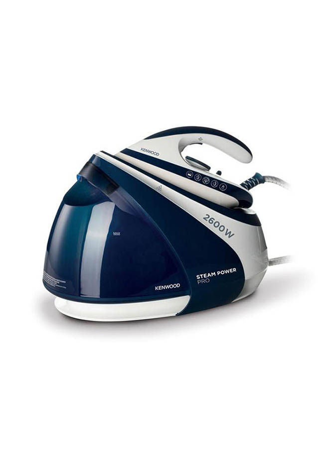 Steam Generator Iron with Boiler, 7 bar, Up to 600g/min steam shot 1.8 L 2600 W SSP70.000WB Blue/White