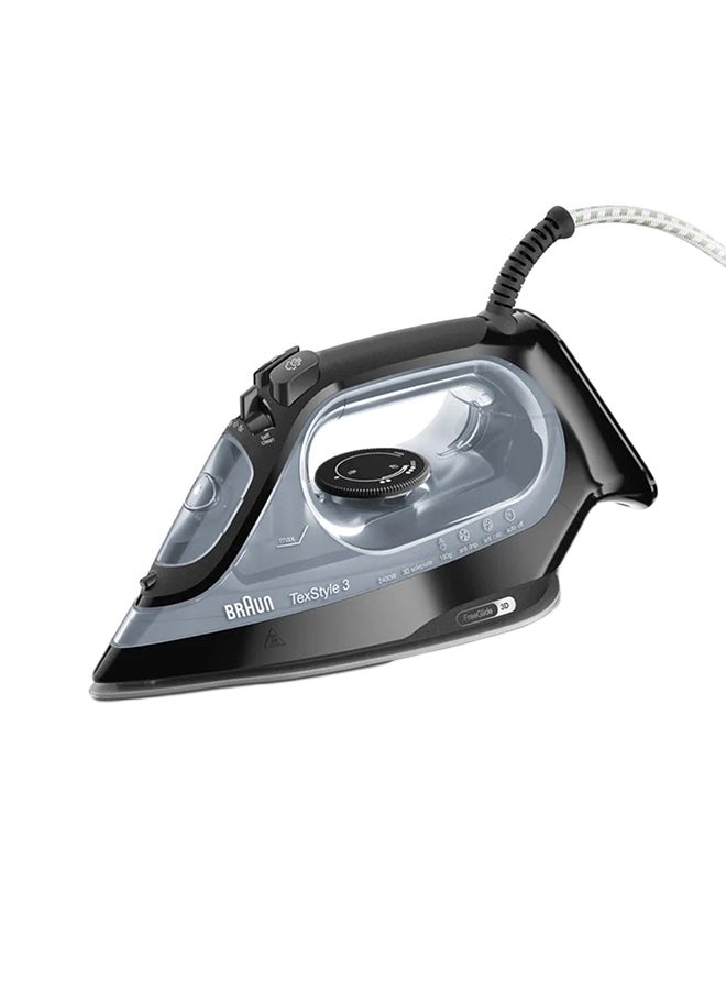 Steam Iron 2400 Watt SI3055 Black/Clear