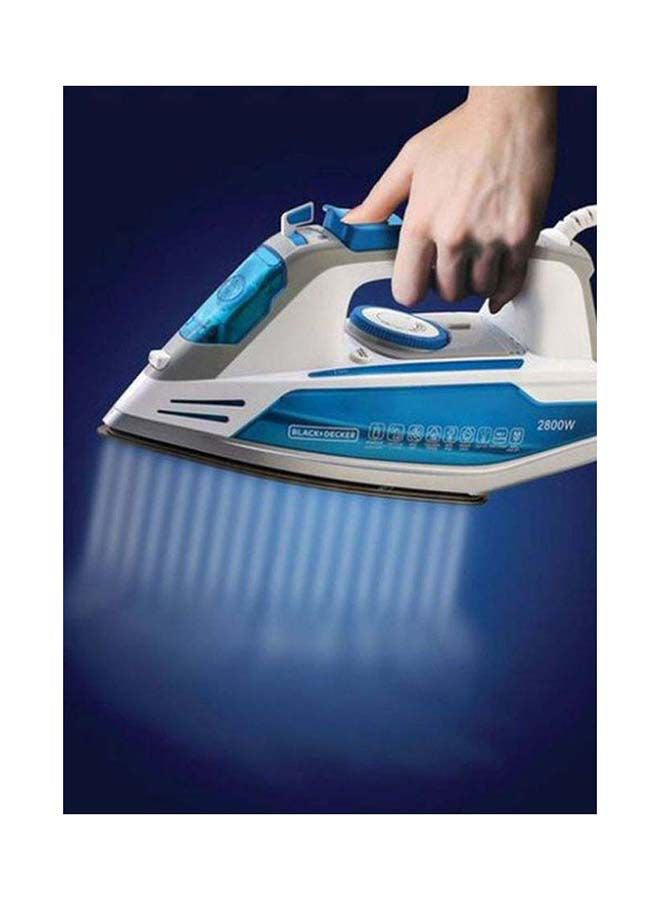 Steam Iron 330 ml 2800 W X2800-B5 Blue/White/Grey