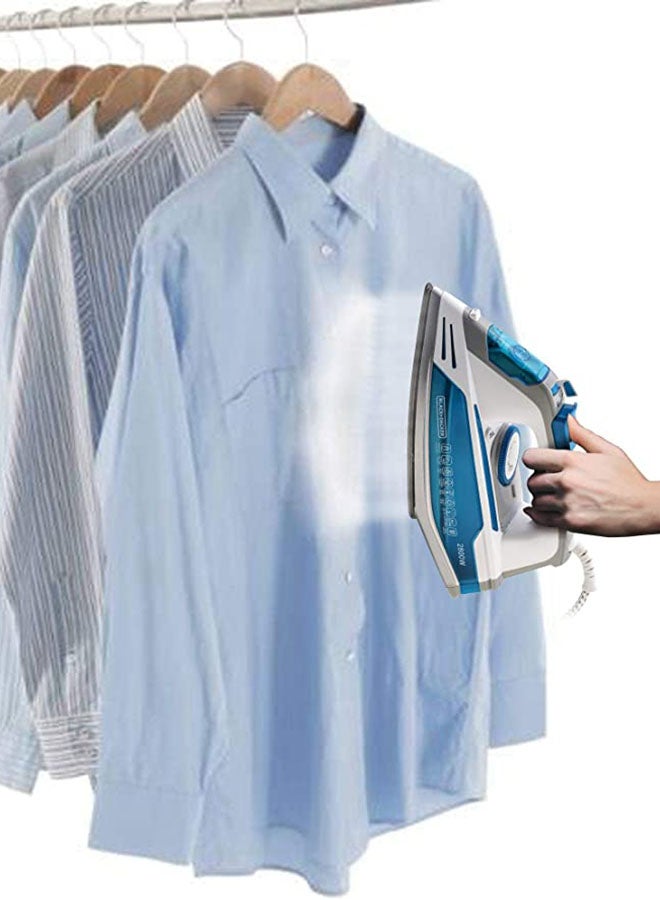 Steam Iron 330 ml 2800 W X2800-B5 Blue/White/Grey