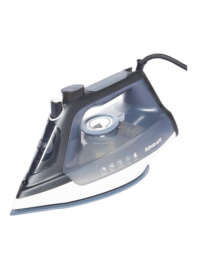 Iron Steam rate: 40g/min 220-240V50-60Hz Mechanical Temperature control (1 Year Warranty) 2022 Year Model 350.0 ml 2800.0 W ADSI2800R Black & White