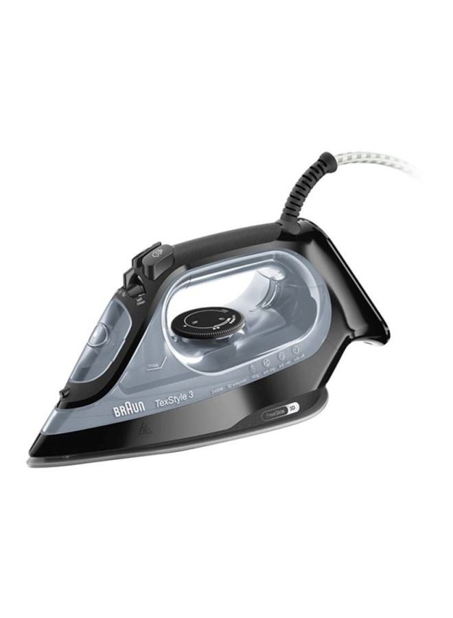 Texstyle 3 Steam Iron 270 ml 2400 W SI 3055 BK Black