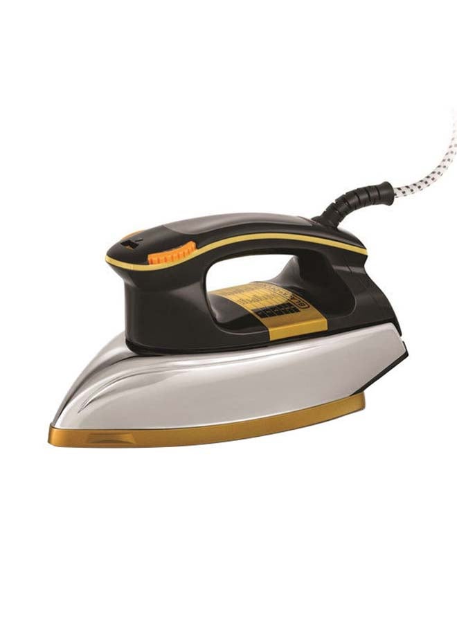 Hand Held Dry Iron Heavy Weight 1200 W F550-B5 Black/Gold/White