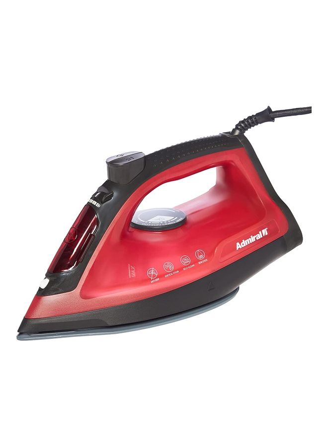 Iron  Steam rate: 30g/min 220-240V50-60Hz 2200-2400/ GS Mechanical Temperature control (1 Year Warranty)2022 Year Model 320.0 ml 2400.0 W ADSI2400P Black & Red