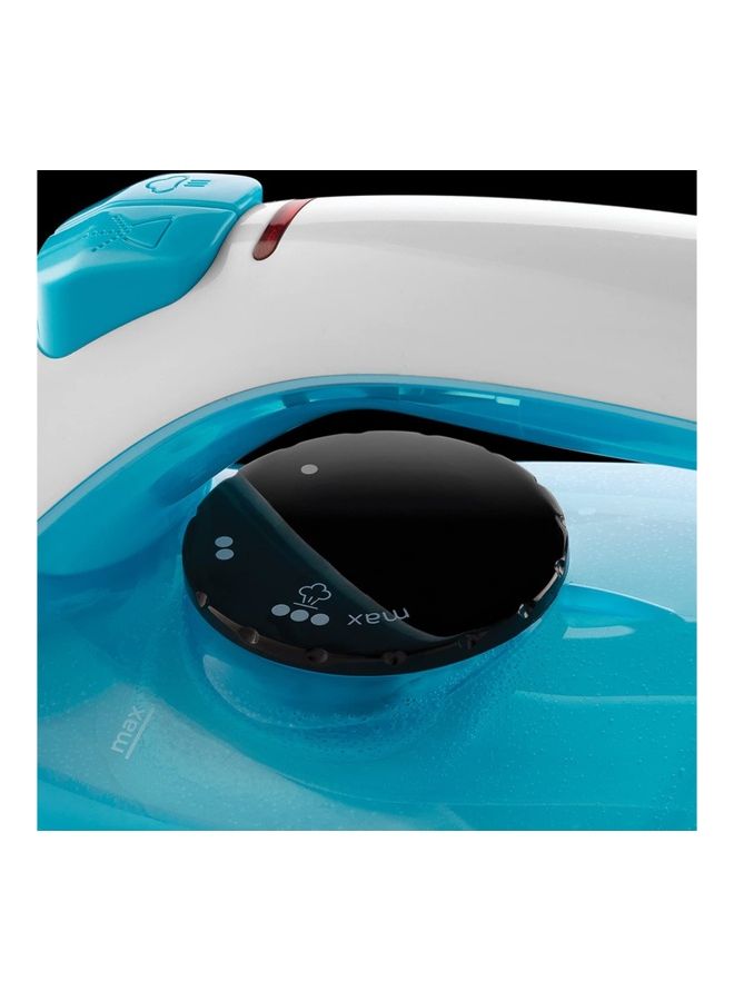 Steam Iron ,Ceramic Soleplate, 260ml Tank, 2m Cord, Self-Clean 260 ml 1800 W 25580 Blue