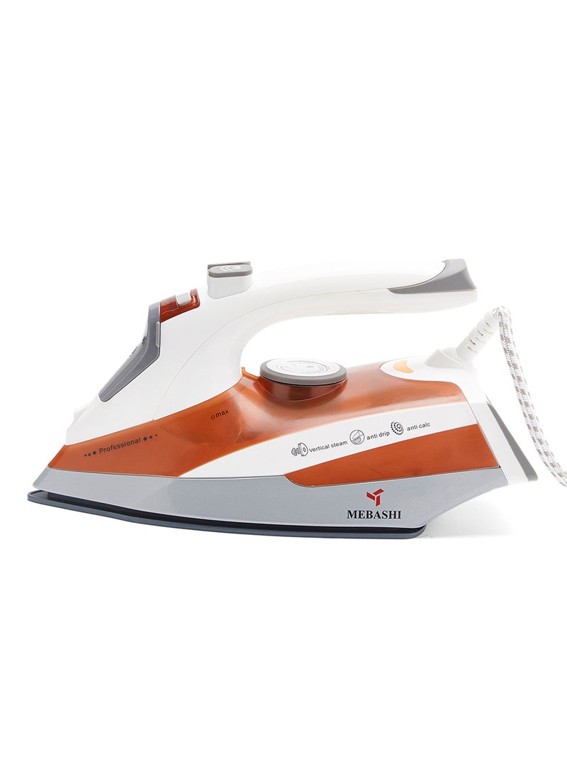 Steam Iron 2000W 2000.0 W ME-SIR5007 Beige/Orange/Silver