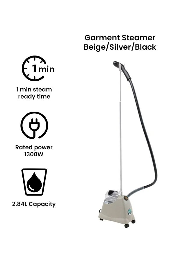 Garment Steamer 2.84 L 1300.0 W J-2000M Beige/Silver/Black