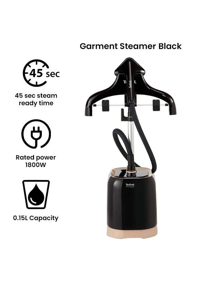 Pro Style Garment Steamer 1.5 L 1850.0 W IT3420MO Black and Brown