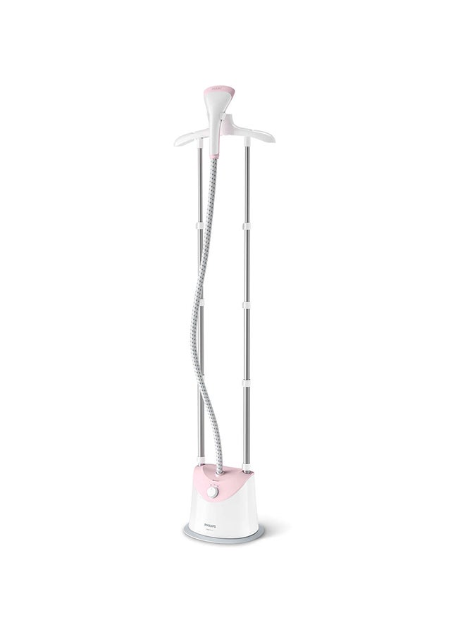 Stand Steamer 1.4 L 1800 W GC485/46 White/Pink