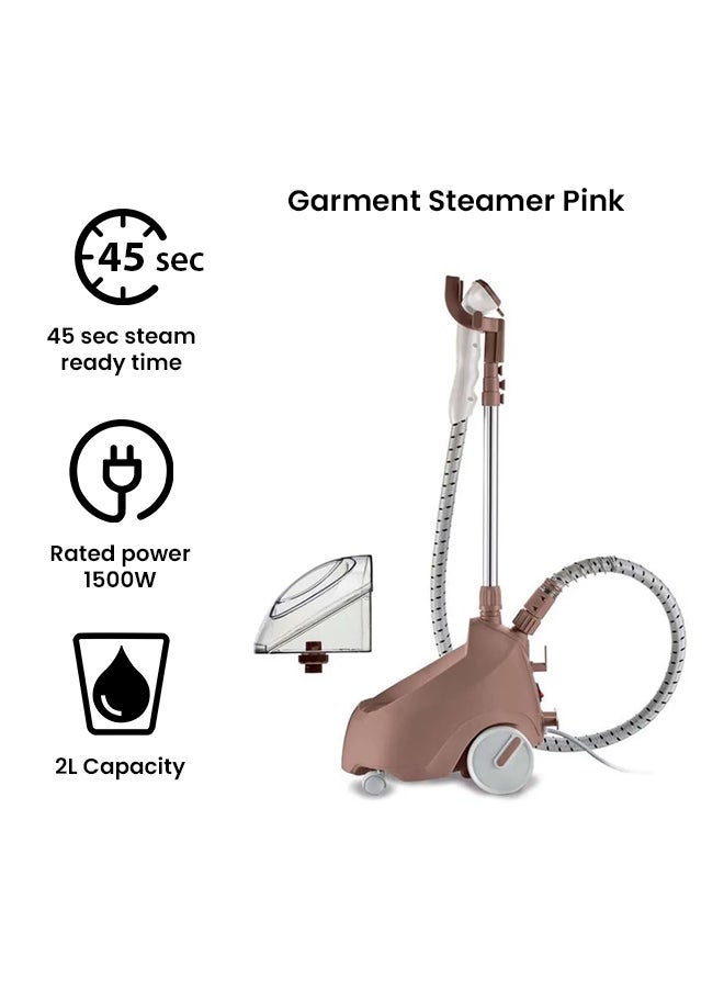 Garment Steamer 2 L 1500 W GSP65.500PK Pink