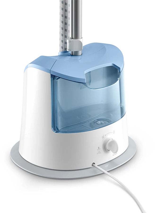 Easy Touch Stand Steamer 1.4 L 1600 W GC482/26 White/Blue