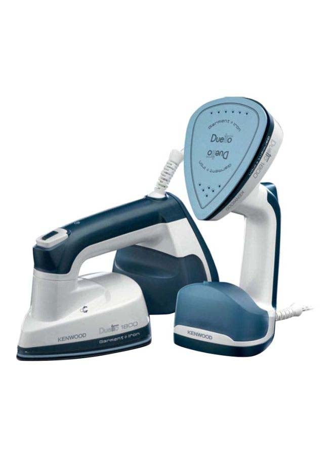 Garment Steamer With Iron 180ml 0.18 L 1000 W GSP40.000WB Blue/White
