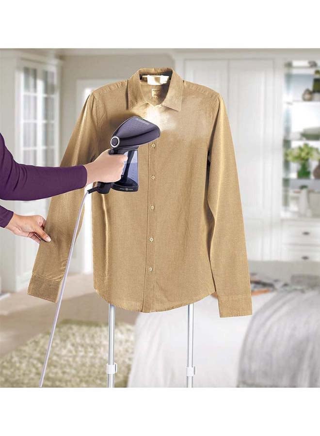 Portable Garment Steamer, Universal Bottle Adapter, Fine Mist Spray, Ergonomic Compact Design, Effective on All Fabrics, 0.26 L 1500 W HST1500-B5 Dark Purple