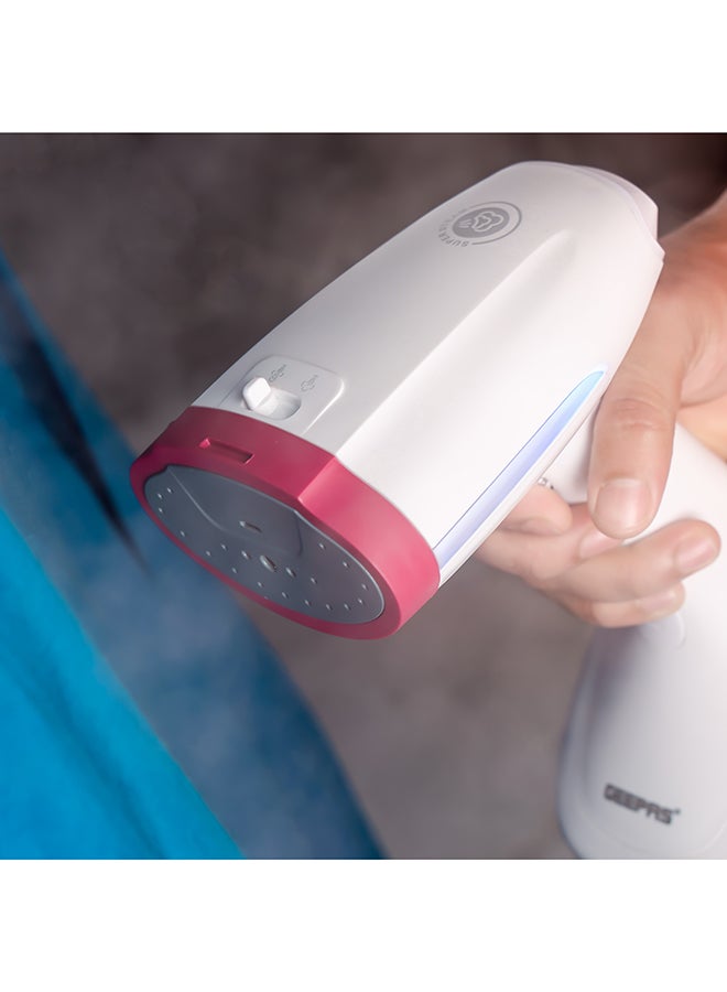 Handheld Garment Steamer , Fast Heating with Auto Shut-Off| Suitable for All Kinds of Fabric and Safe for Delicate Fabrics| Equipped with Ceramic Head and Detachable Water Tank| 2 Years Warranty 0.2 L 1630 W GGS25021 White, Grey, Red