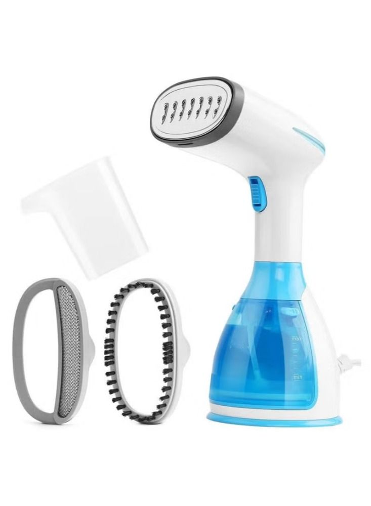 Handheld Clothes Steamer, Glamouric Garment steamer 15s Fast Heat up 1500W Powerful Steamer for Travel and home, 280ml Removable Water Tank Vertical And Horizontal Steam